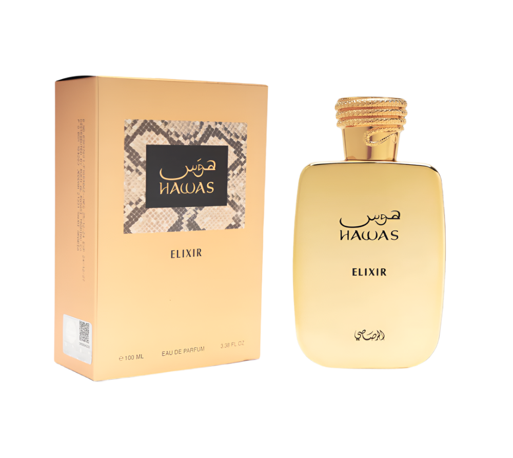 Hawas Elixir by Rasasi Eau de Parfum 100ml – Bold Mint Vanilla Chocolate Perfume for Men in Kenya