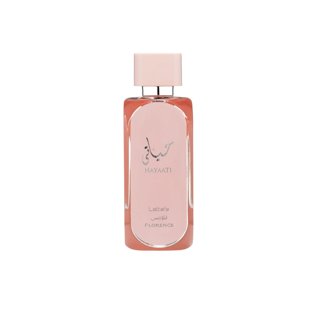 Hayaati Florence by Lattafa – Inspired by Good Girl | Elegant Floral-Fruity Perfume for Women (100ml)