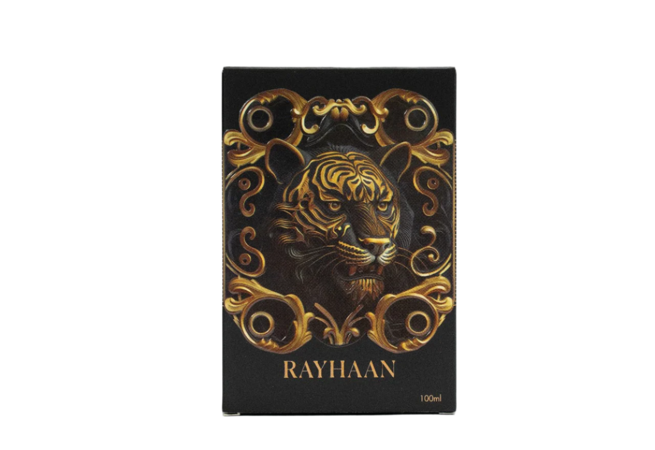 Rayhaan Tiger CAL Cologne Edition – Bold, Spicy, and Charismatic | Best Spicy perfume male in Kenya