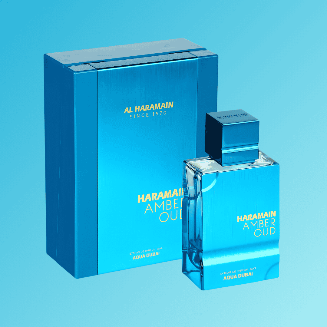 Al Haramain Amber Oud Aqua Dubai Extrait de Parfum 100ml – Fresh Aquatic Arabian Fragrance | Best Price in Kenya