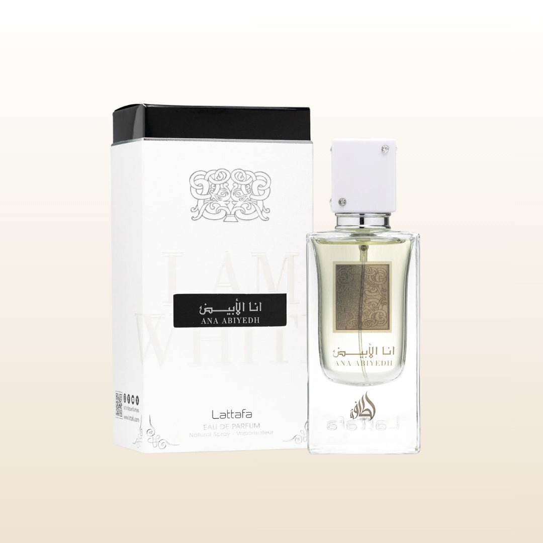 Ana Abiyedh by Lattafa Perfumes 60ml – Fresh Sweet Musk EDP for Men & Women | Best Price in Kenya