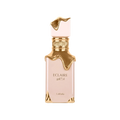 Eclaire perfume bottle with gold accents, luxury fragrance, Lattafa, elegant design