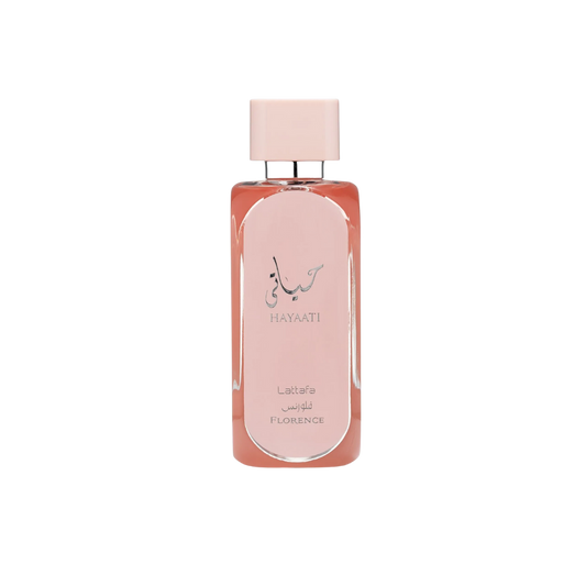 Hayaati Florence by Lattafa – Inspired by Good Girl | Elegant Floral-Fruity Perfume for Women (100ml)