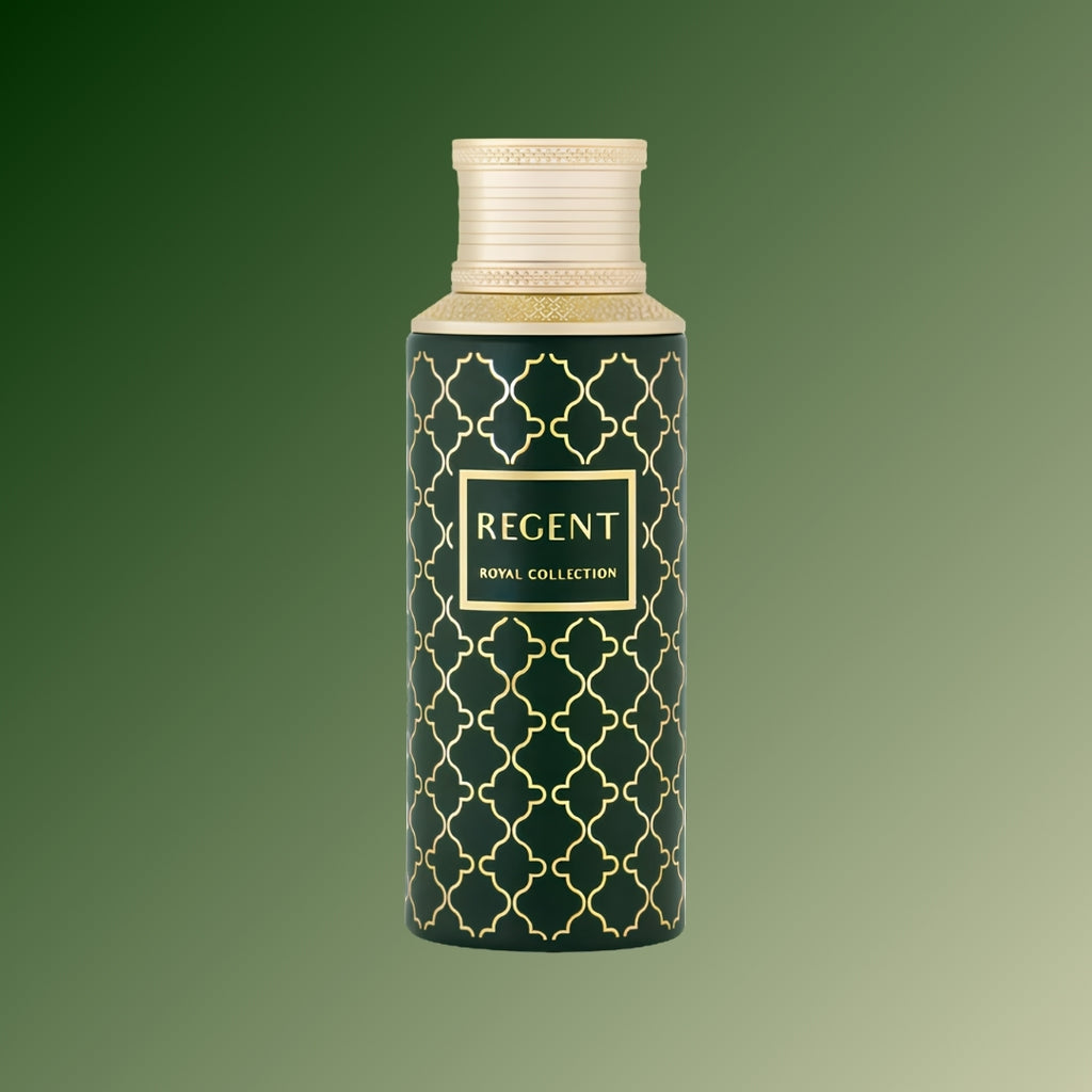 Maison Asrar Regent 100ml Eau de Parfum dark green and gold bottle with box, Sospiro Vibrato inspired, Parfum Zone Kenya
