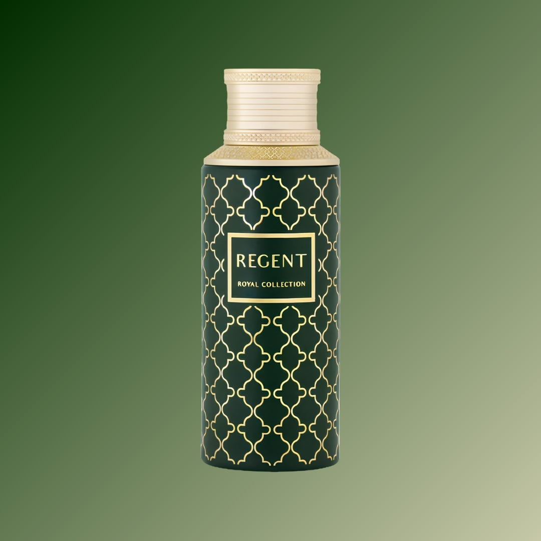 Maison Asrar Regent 100ml Eau de Parfum dark green and gold bottle with box, Sospiro Vibrato inspired, Parfum Zone Kenya