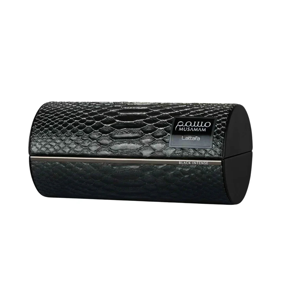 cylindrical packaging for musammam perfume