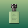 Patchouli 01 by Swiss Arabian Extrait de Parfum – Sage Green Bottle with Ornate Silver Cap | Parfum Zone Kenya
