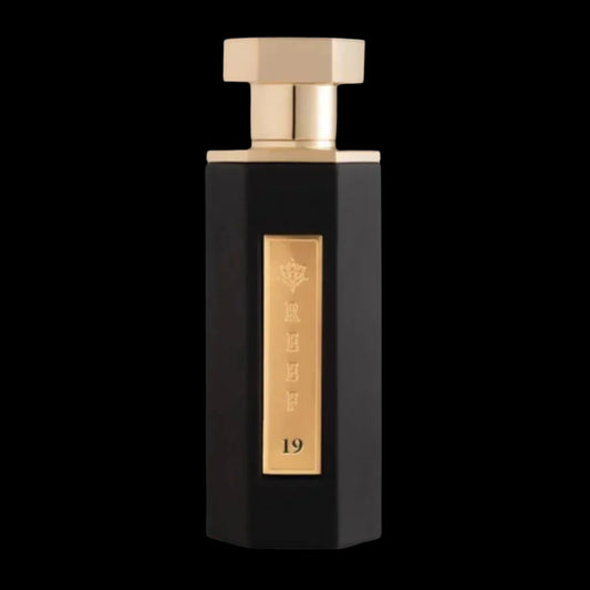 Reef 19 EDP 100ml unisex perfume bottle showcasing classic oriental notes of fresh florals and oud in premium packaging from Parfum Zone KE