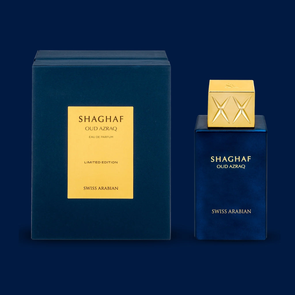 Shaghaf Oud Azraq Eau de Parfum 75ml – Swiss Arabian