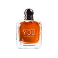 Stronger With You Intensely perfume bottle with amber liquid and metallic cap