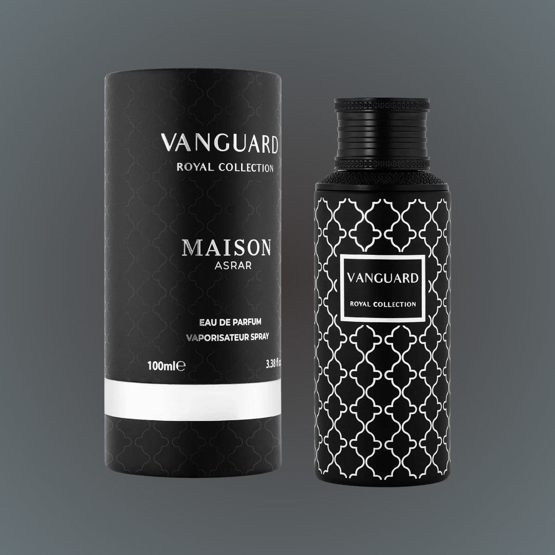 Maison Asrar by Vanguard Royal Collection 100ml – Sweet Chypre Leather Fragrance for Men | Best Price in Kenya