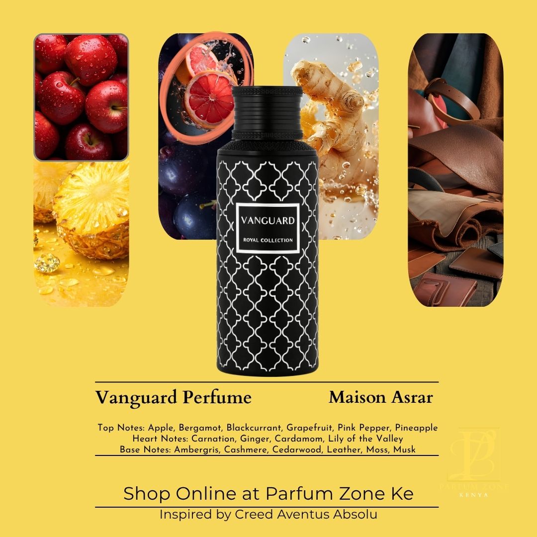 Maison Asrar by Vanguard Royal Collection 100ml – Sweet Chypre Leather Fragrance for Men | Best Price in Kenya