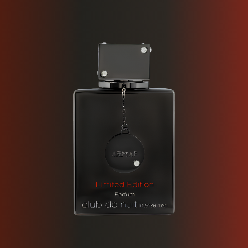 Club de nuit intense limited edition Parfum Crisp black bottle luxury shot front side sale in Mombasa