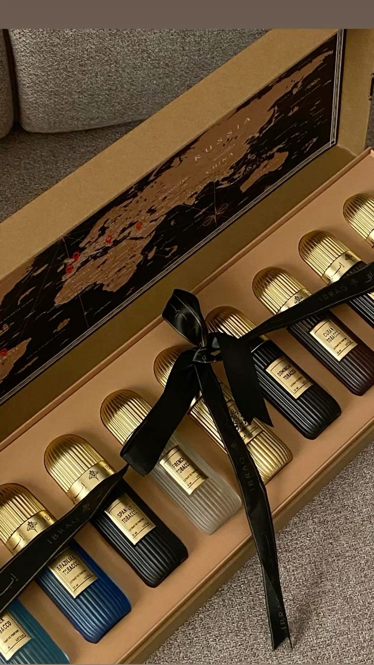 IBRAQ Tobacco Collection Gift Set – 9 × 20ml Extrait de Parfum