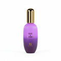 Purple Ombre Oud & Roses perfume bottle with gold cap on white background