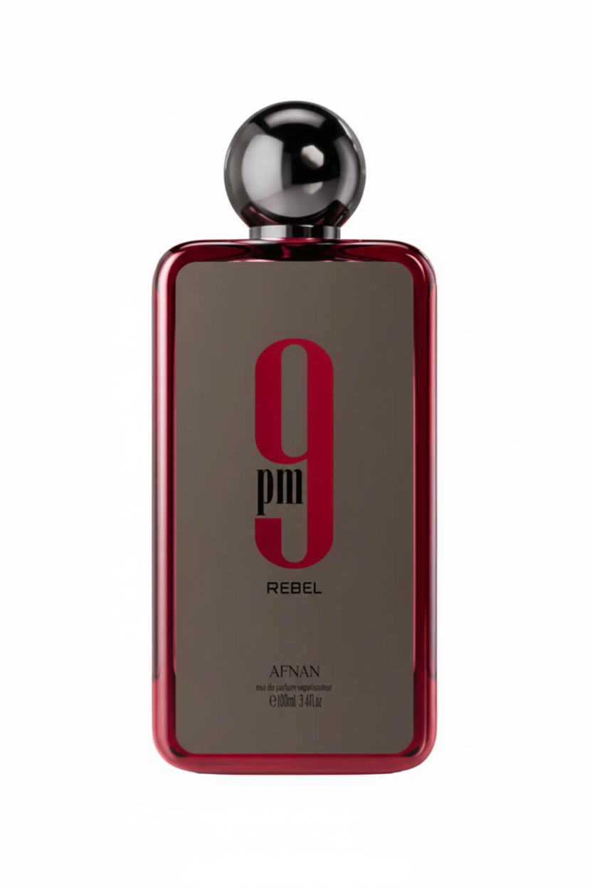 9PM Rebel by Afnan 100ml EDP - White background bottle shot