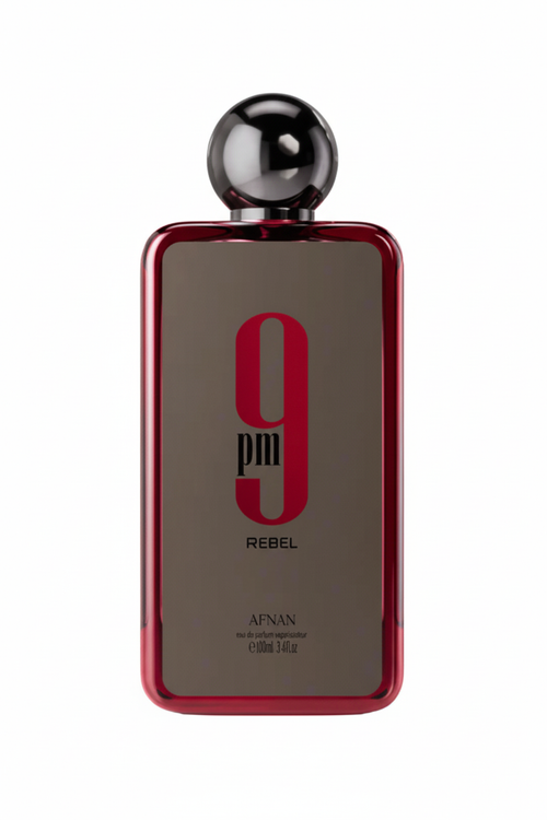 9PM Rebel by Afnan 100ml EDP - White background bottle shot